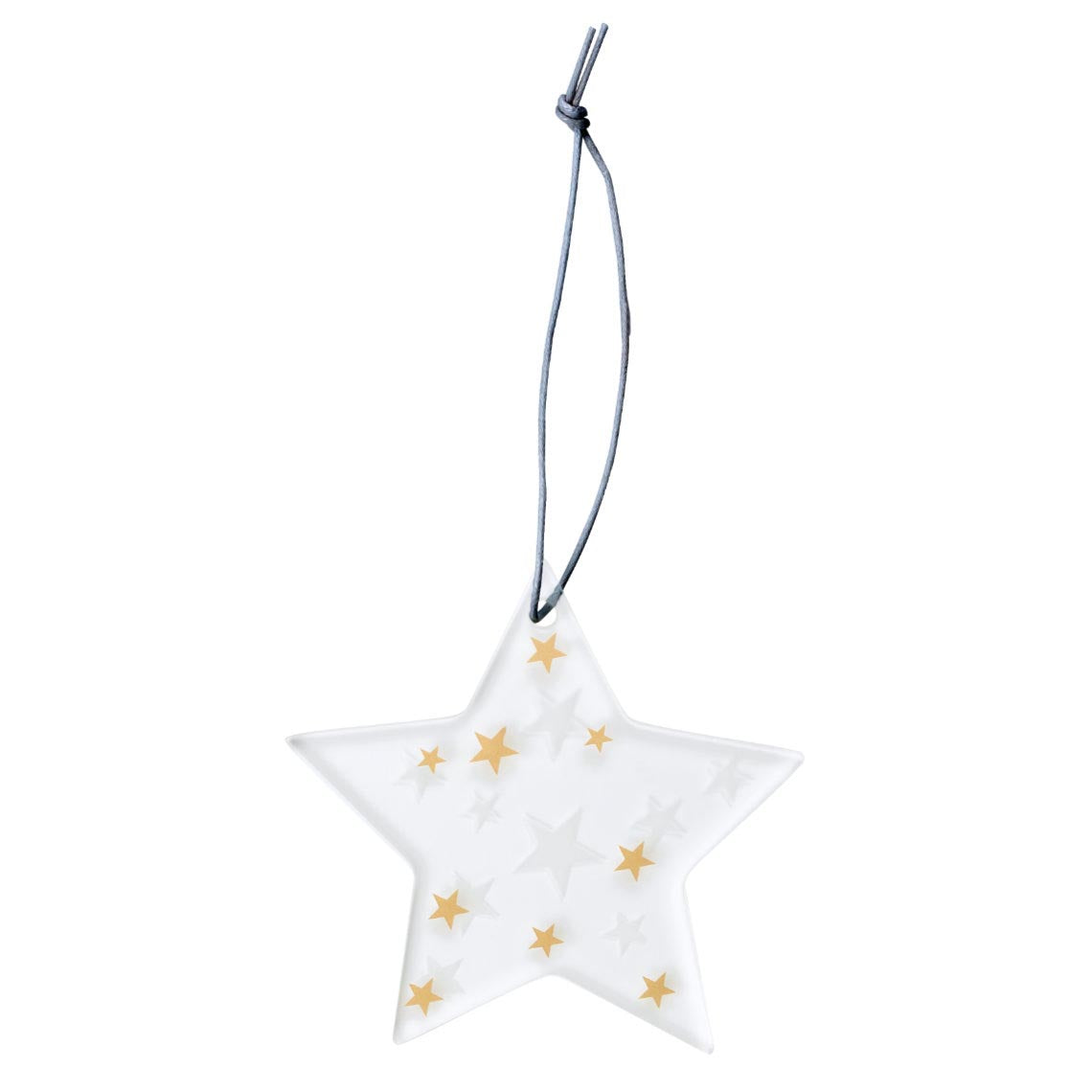 Decorazione Natalizia da Appendere Stella motivo Stellato - 4992222