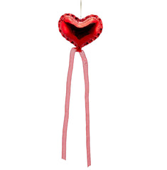 Decoro Palloncino Vetro Cuore - 685121