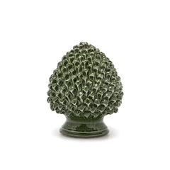 EDG - Enzo De Gasperi Decoro Pigna Ceramica Verde H25 D19,5 - 8100055A700