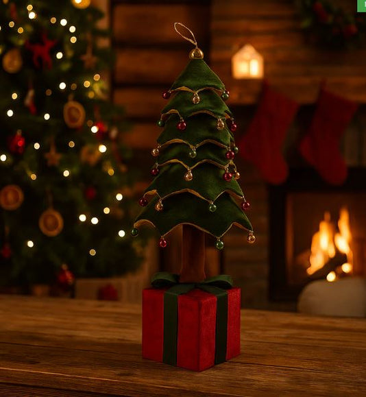 Decorazioni Natalizie Da Appendere Gnomi Di Natale 72 Pezzi In Scatola Regalo - Foto 2