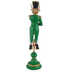 Renna Natalizia su Monociclo in Resina con Tromba – Decorazione Festiva