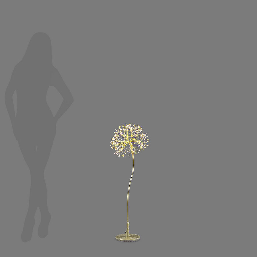 Decoro Tarassaco Rich Oro EDG Enzo De Gasperi H 90 cm Ø 20 cm 