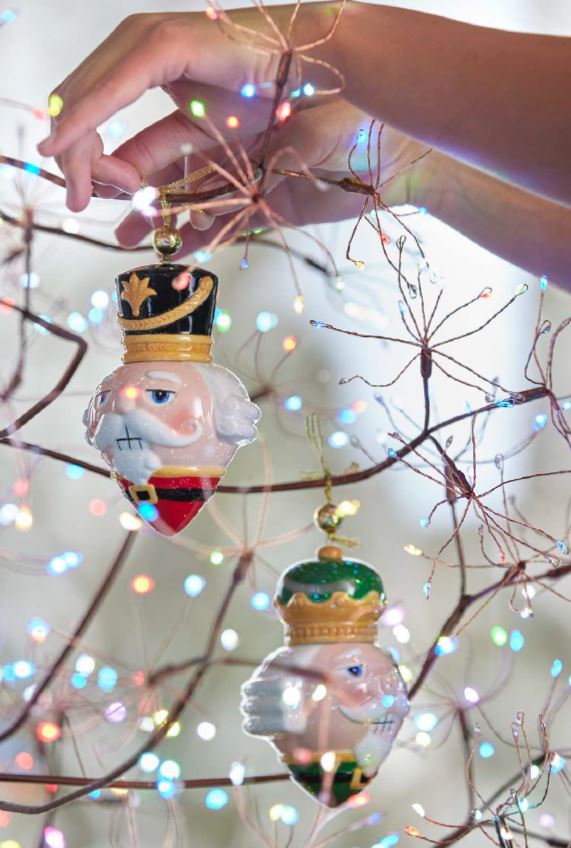 Decoro Testa di soldatino da appendere con Cappello Verde - 020374-B