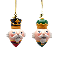 Decoro Testa di Soldatino da appendere con Cappello Nero - 020374-A