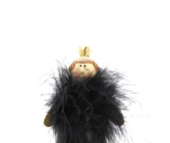 Angelo Uomo Black Dress | Decoro angelo da tavolo - 1202176