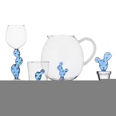 Ichendorf Milano Bicchiere Tumbler Cactus Blu Collezione Desert Plants - 09352100
