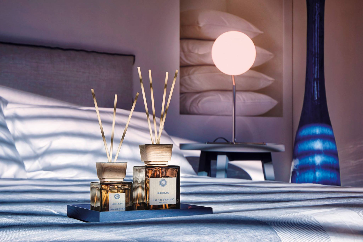 Linen Buds: profumatori ambiente con bastoncini Locherber Milano - CONFIG0064