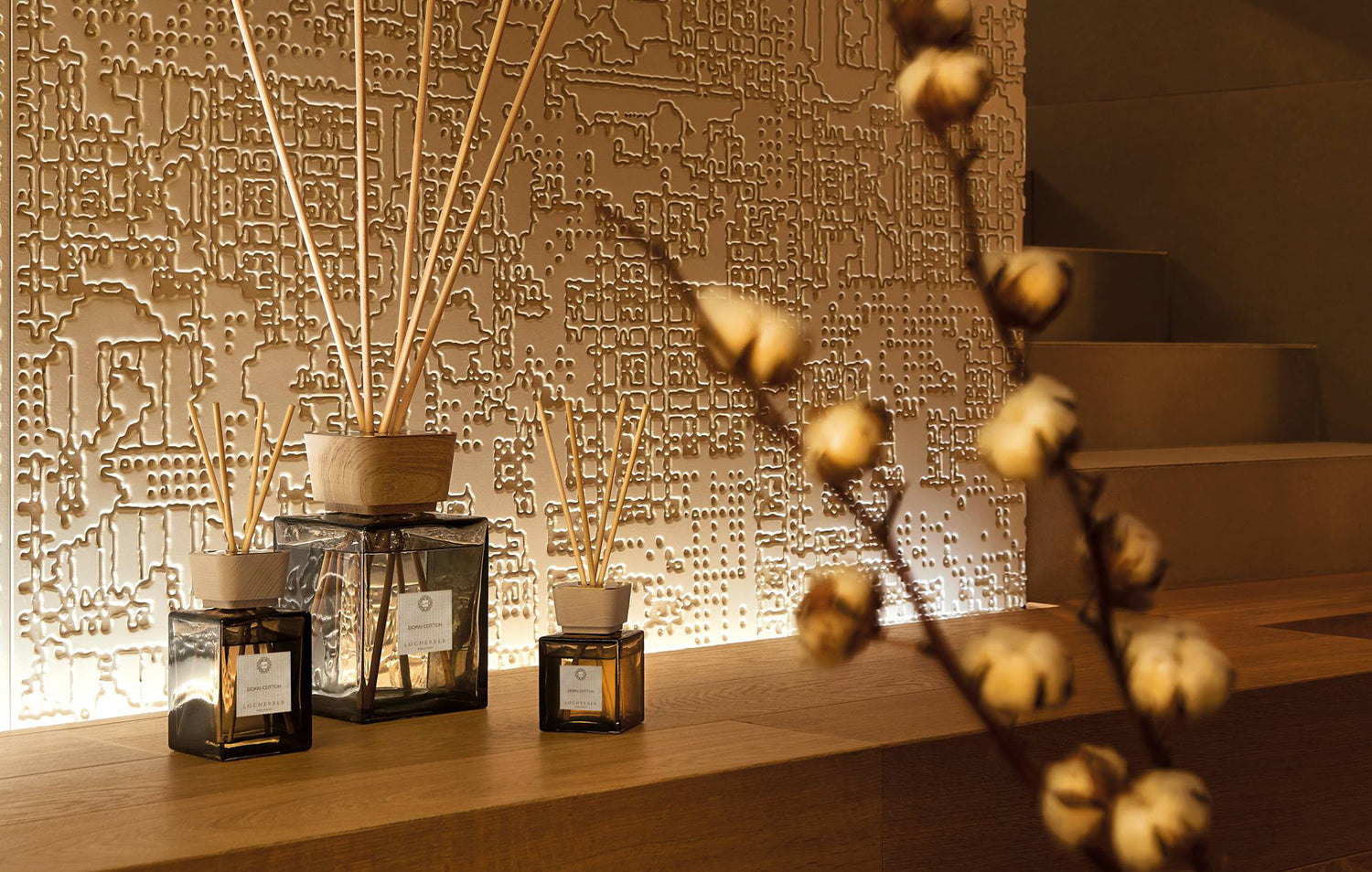 Dokki Cotton: profumatori ambiente con bastoncini Locherber Milano - CONFIG0036