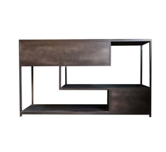 Duana | Consolle in metallo stile industriale - 687662