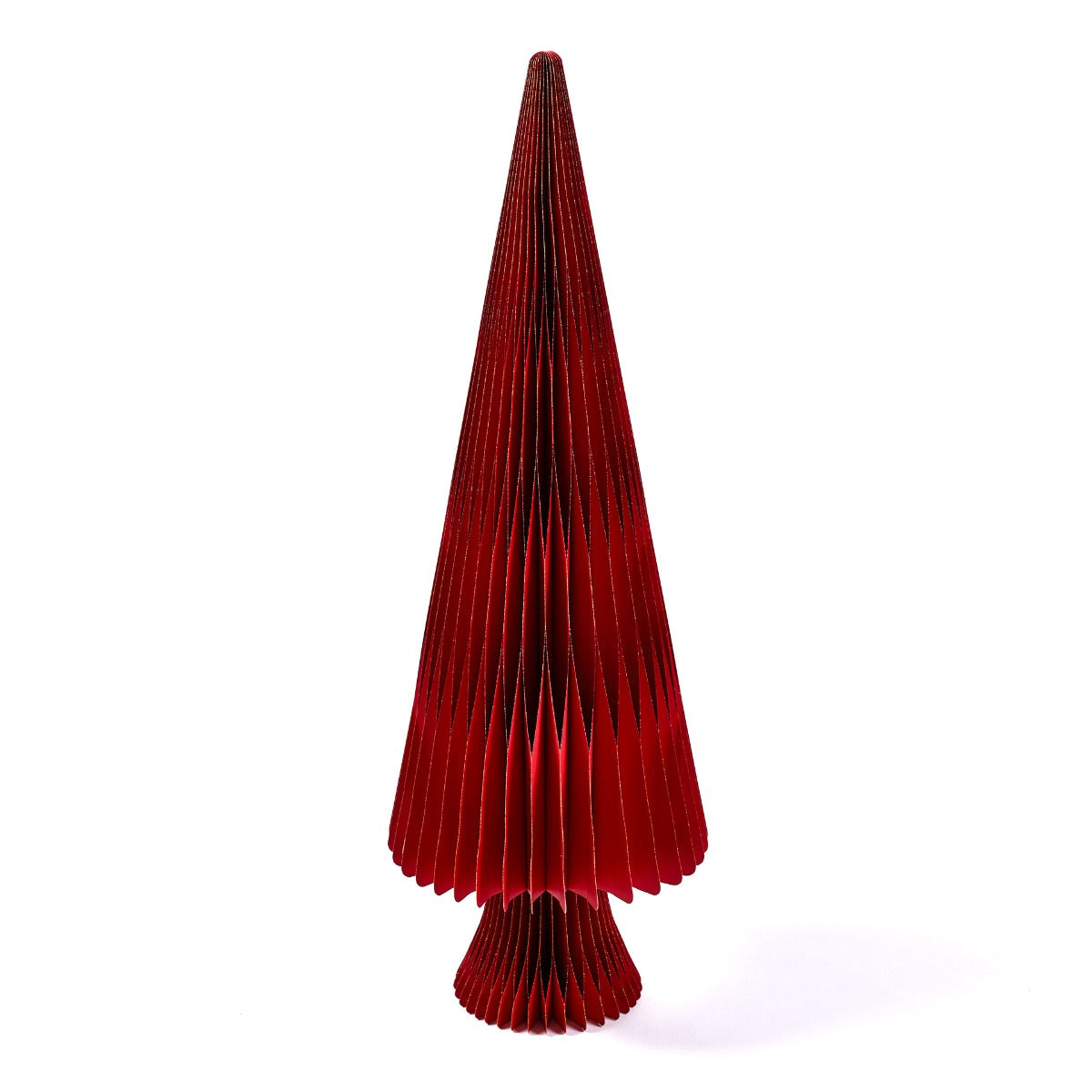 EDG - Enzo De Gasperi Decoro Origami Pino Rosso H110 D37 - 8100321A400