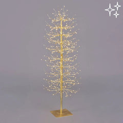 Albero di Faggio Luminoso Oro H120CM con 400 Led : Decorazione Luminosa - 682358,01