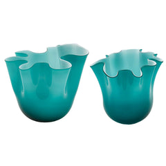 Vaso Drappo Turchese  - CONFIG0319