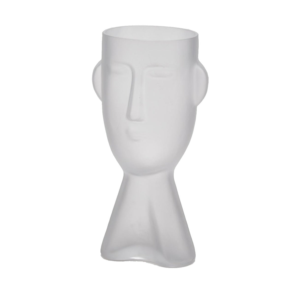 Vaso Faccia in vetro satinato opaco H31 D13 - 105715,10