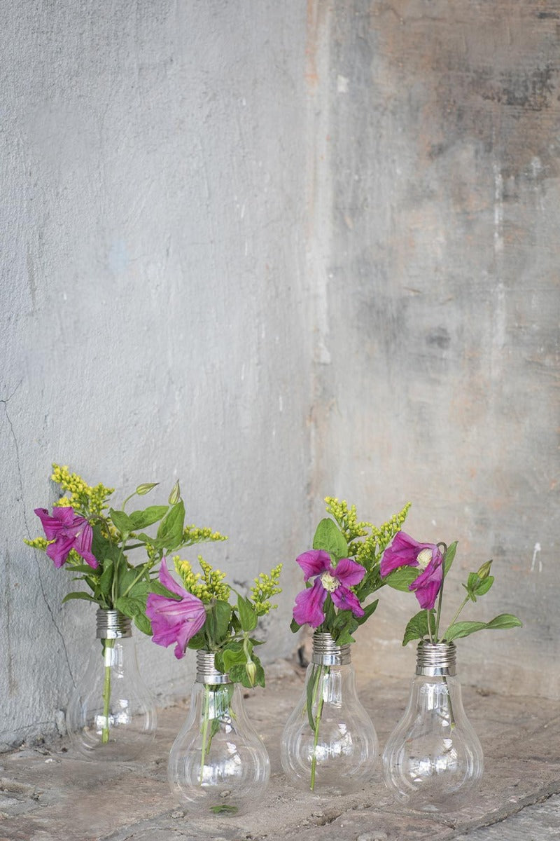 Vaso Edison H24 | Vaso in vetro a forma di lampadina - B0811417