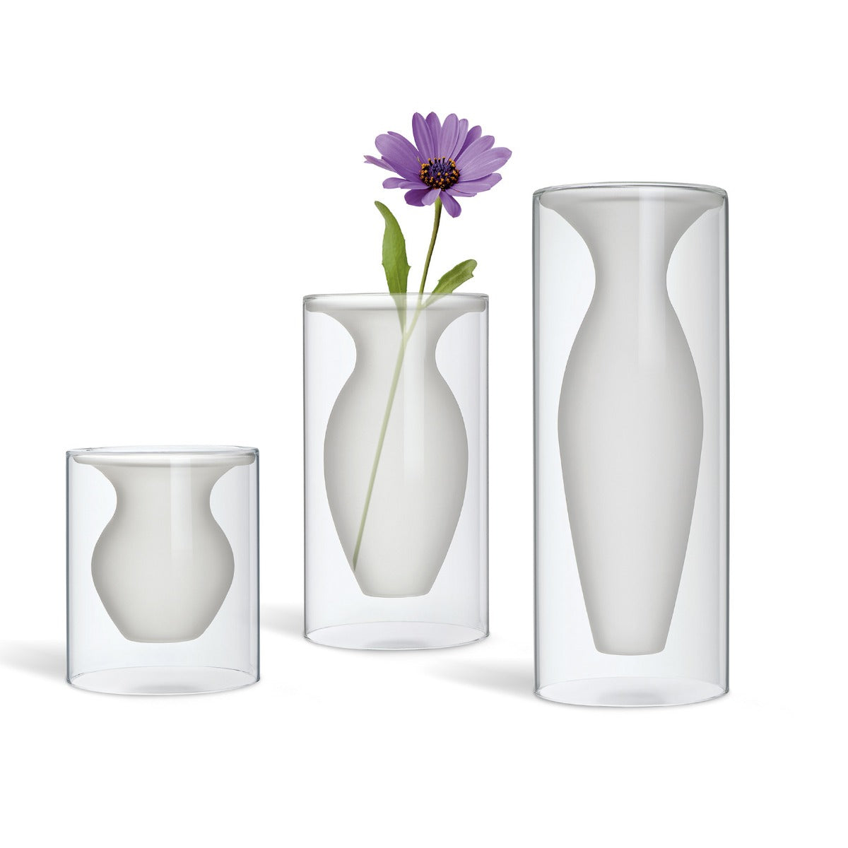Vaso Esmeralda | Vasi di design in vetro soffiato - CONFIG0347