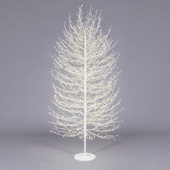 Albero di Faggio Luminoso Bianco H210CM con 2700 Led - 682356,10