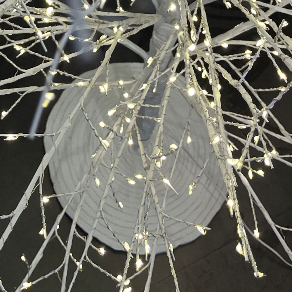 Albero di Faggio Luminoso Bianco H210CM con 2700 Led - 682356,10