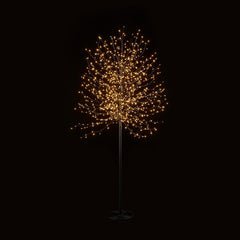 Albero di Faggio Luminoso tronco lungo H180CM con 900 Led : Decorazione Luminosa - 682353