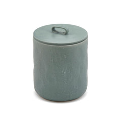 FENG - Barattolo in ceramica gres con coperchio ermetico verde H14 - 014956