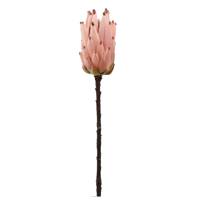 Fiore Artificiale di Protea Rosa H51 | Fiori artificiali di Qualit&agrave; - 215769-R