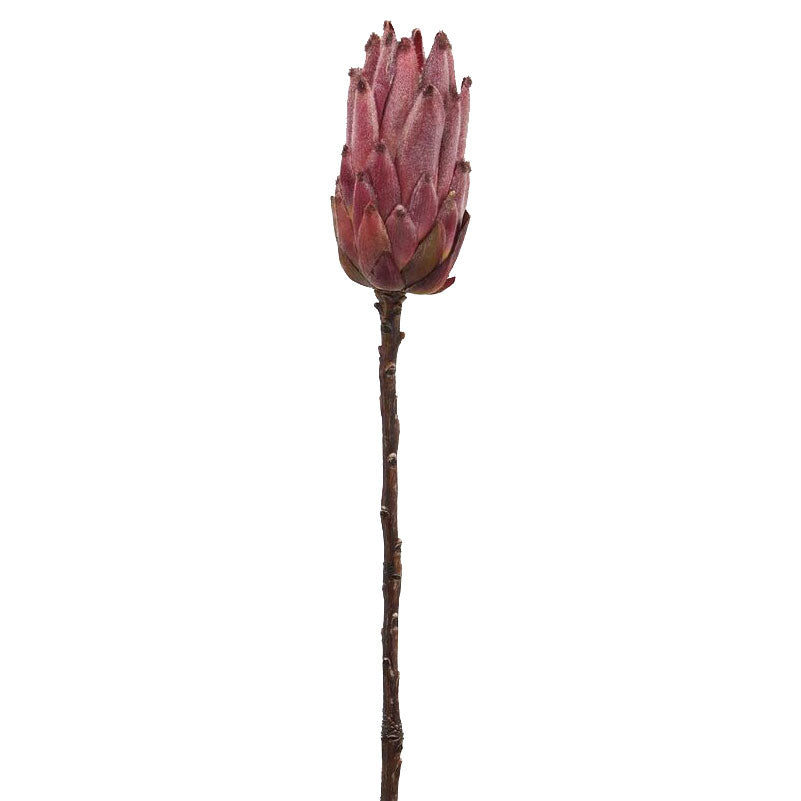 Fiore Artificiale di Protea Viola H51 | Fiori Artificiali di Qualit&agrave; - 215769-V