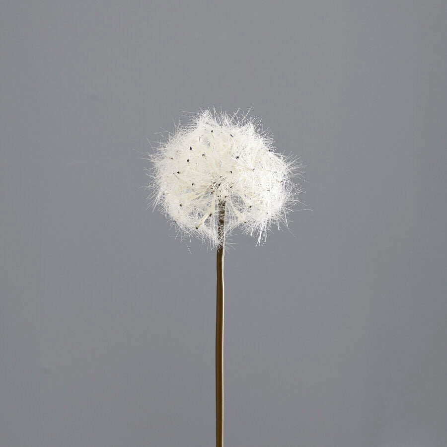 Fiore di Tarassaco Artificiale Bianco H70 D16 Cm - Fiori Artificiali di Qualit&agrave; - 2100137A100