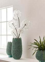 Fiore di Tarassaco Artificiale Bianco H90 D22 Cm - Fiori Artificiali di Qualità