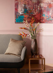 Ramo Eliconia artificiale rosa H75 - 214997
