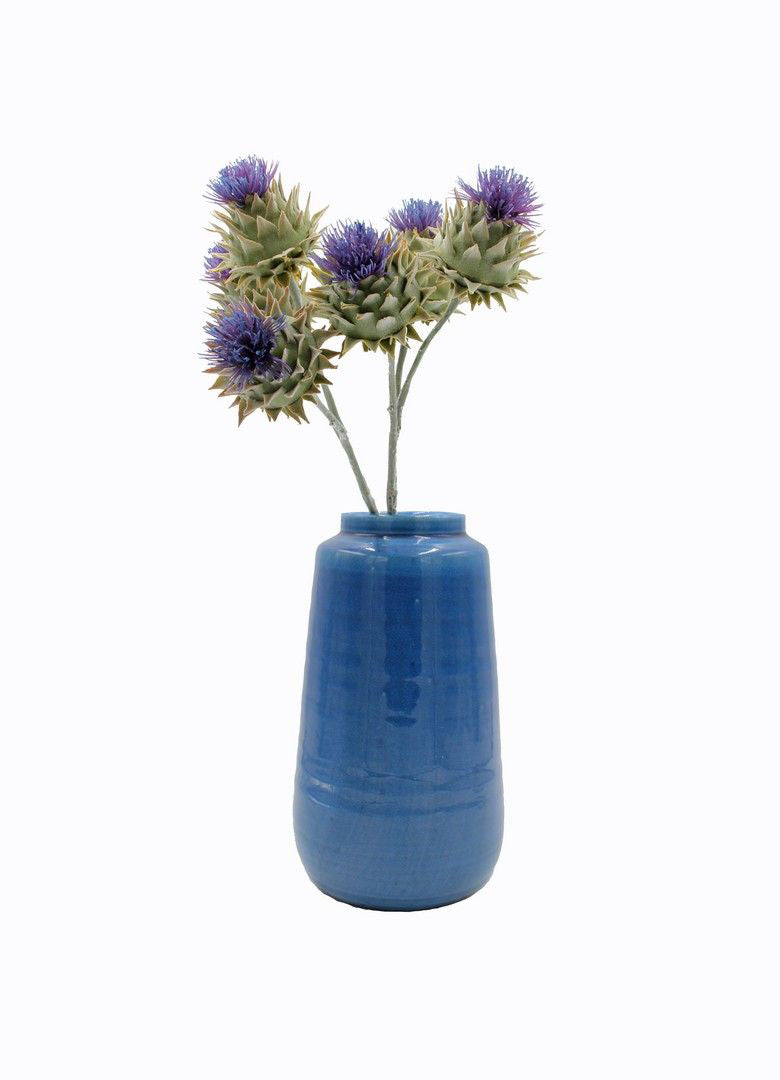 Ramo fiore di Cardo: fiori artificiali real touch - 214642