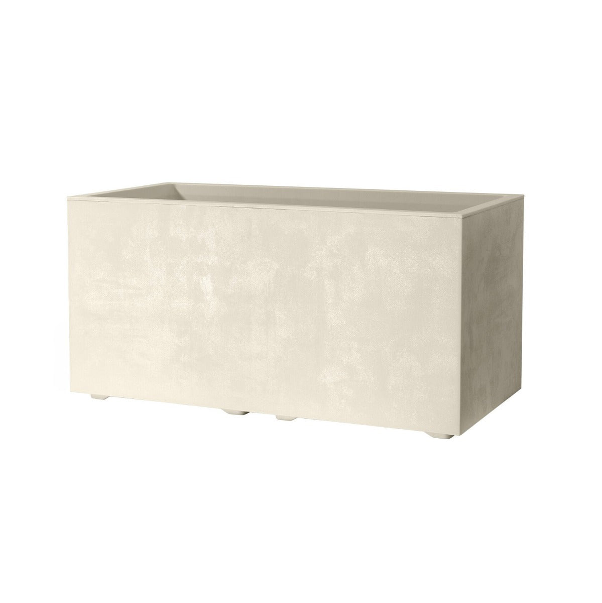 Fioriera Millennium Cassa CM79 Bianca | Vasi rettangolari per esterno in plastica - cassa-millennium-79-bianca