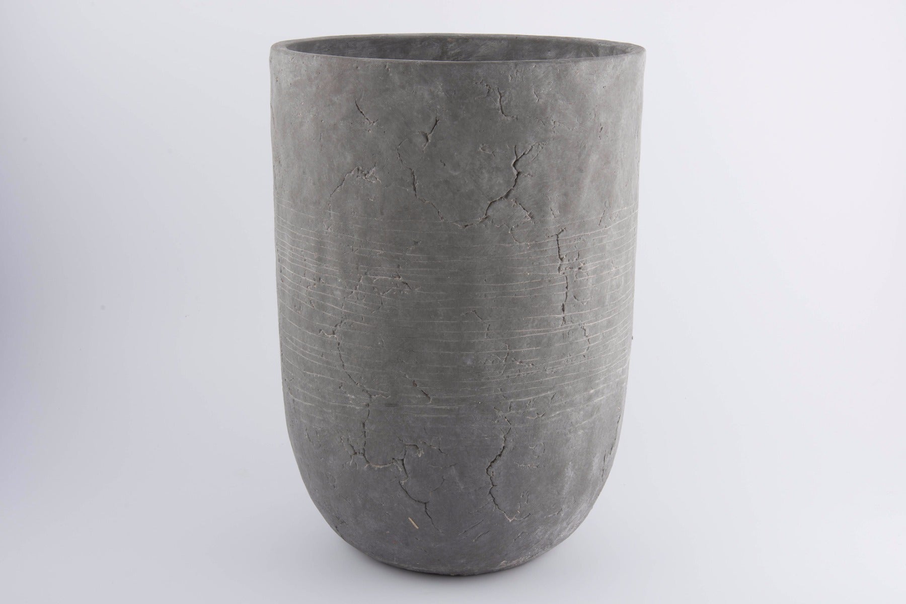 Vaso Worthy antracite: vasi in cemento da esterno D&amp;M - B298DGI