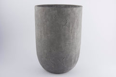 Vaso Worthy antracite: vasi in cemento da esterno D&amp;M - B298DGI