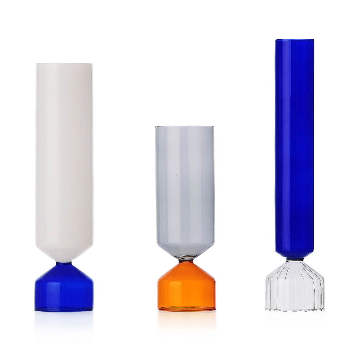 Ichendorf Milano Vaso Bouquet Blu/Bianco H32 CM - 09367167