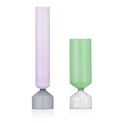 Ichendorf Milano Vaso Bouquet Gigio/Rosa H42 CM - 09367168