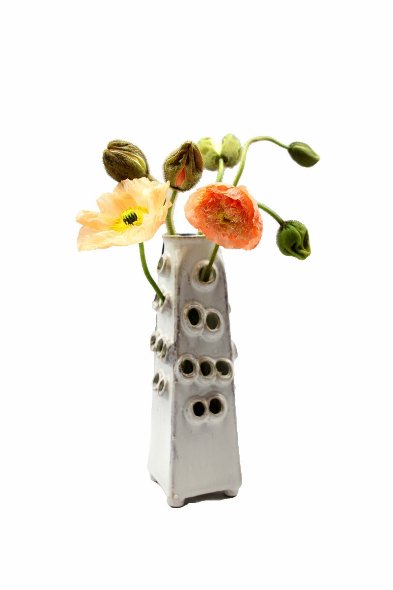 Vaso alto forato in ceramica - 680188