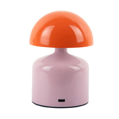 Lampada da Tavolo Funky Impetu Rosa Chiaro e Arancio H15 D10 CM | Lampade Colorate di Design - LM2259LP