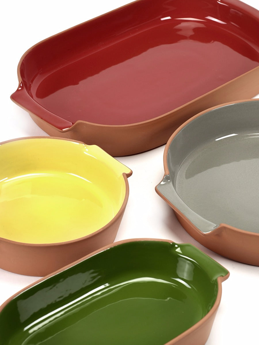 Pirofila Gialla: tegami in terracotta smaltata, teglie da forno Serax - JC1338