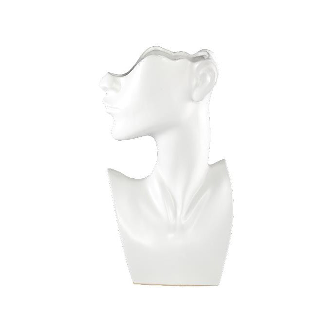 Vaso Jolie White H36,5 | Vaso corpo di donna in ceramica - 708446