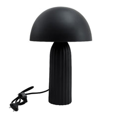 Seventies | Lampada a forma di Fungo H37 in metallo nero satinato - 711085