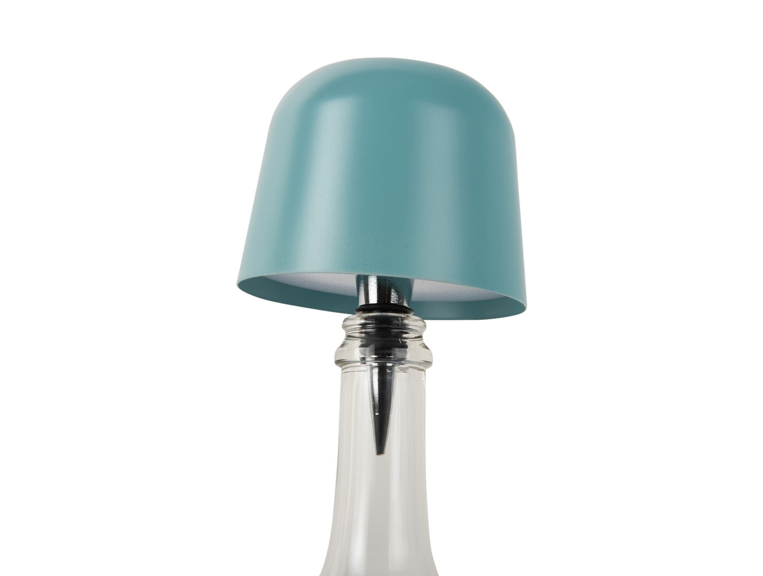 Lampada da Bottiglia Cone Hat LED H13 D10 CM - Colore Azzurro | Present Time - LM2246BL