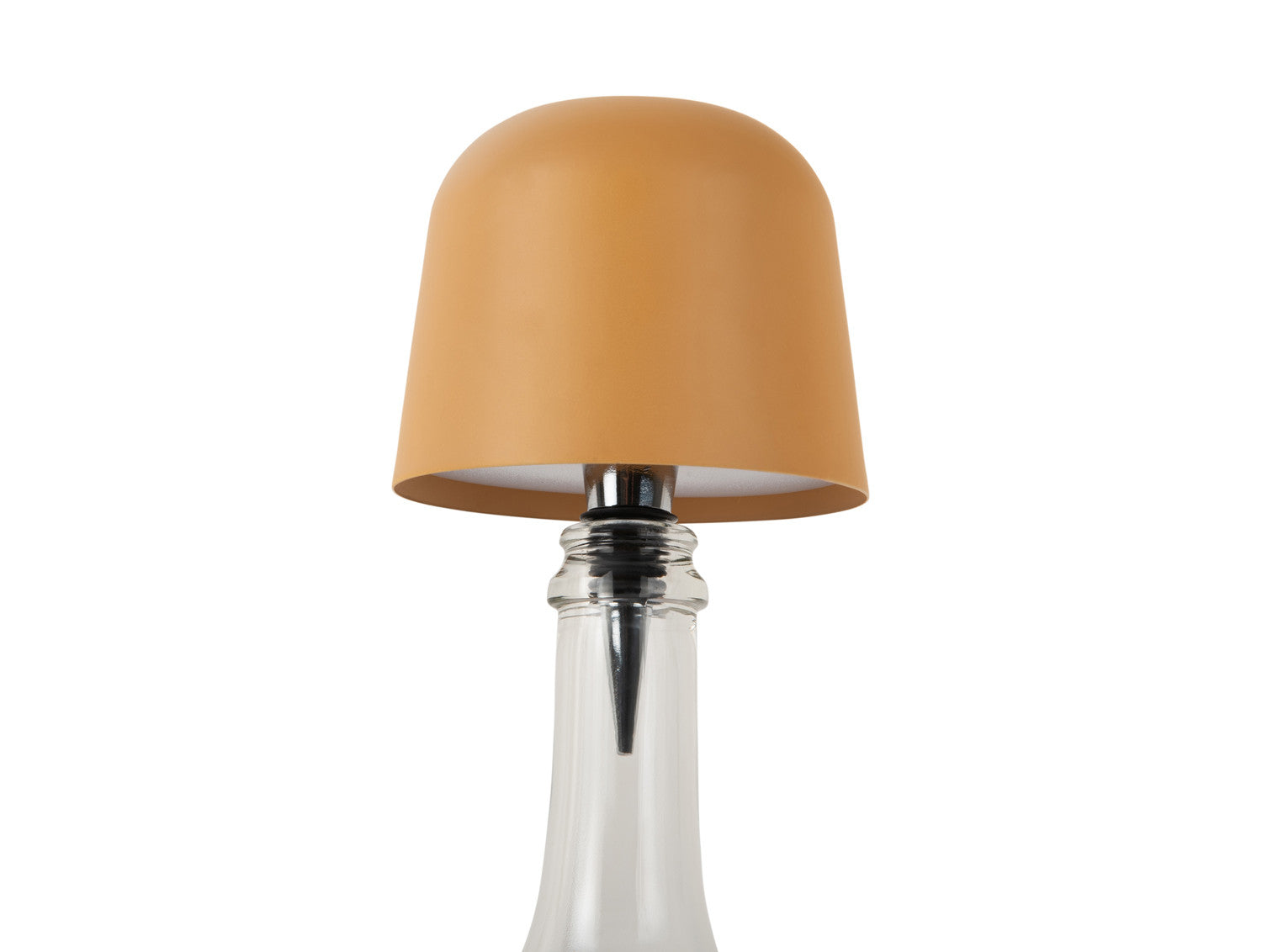 Lampada da Bottiglia Cone Hat LED H13 D10 CM - Colore Giallo Ocra | Present Time - LM2246YE