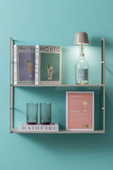 Lampada da Bottiglia Cone Hat LED H13 D10 CM - Colore Grigio Tortora | Present Time - LM2246WG