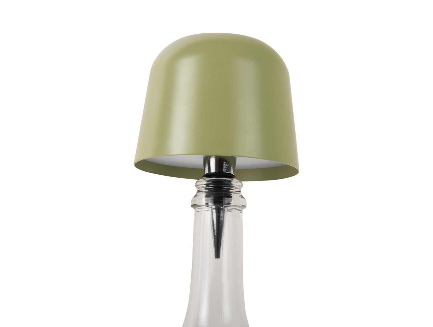 Lampada da Bottiglia Cone Hat LED H13 D10 CM - Colore Verde | Present Time - LM2246GR