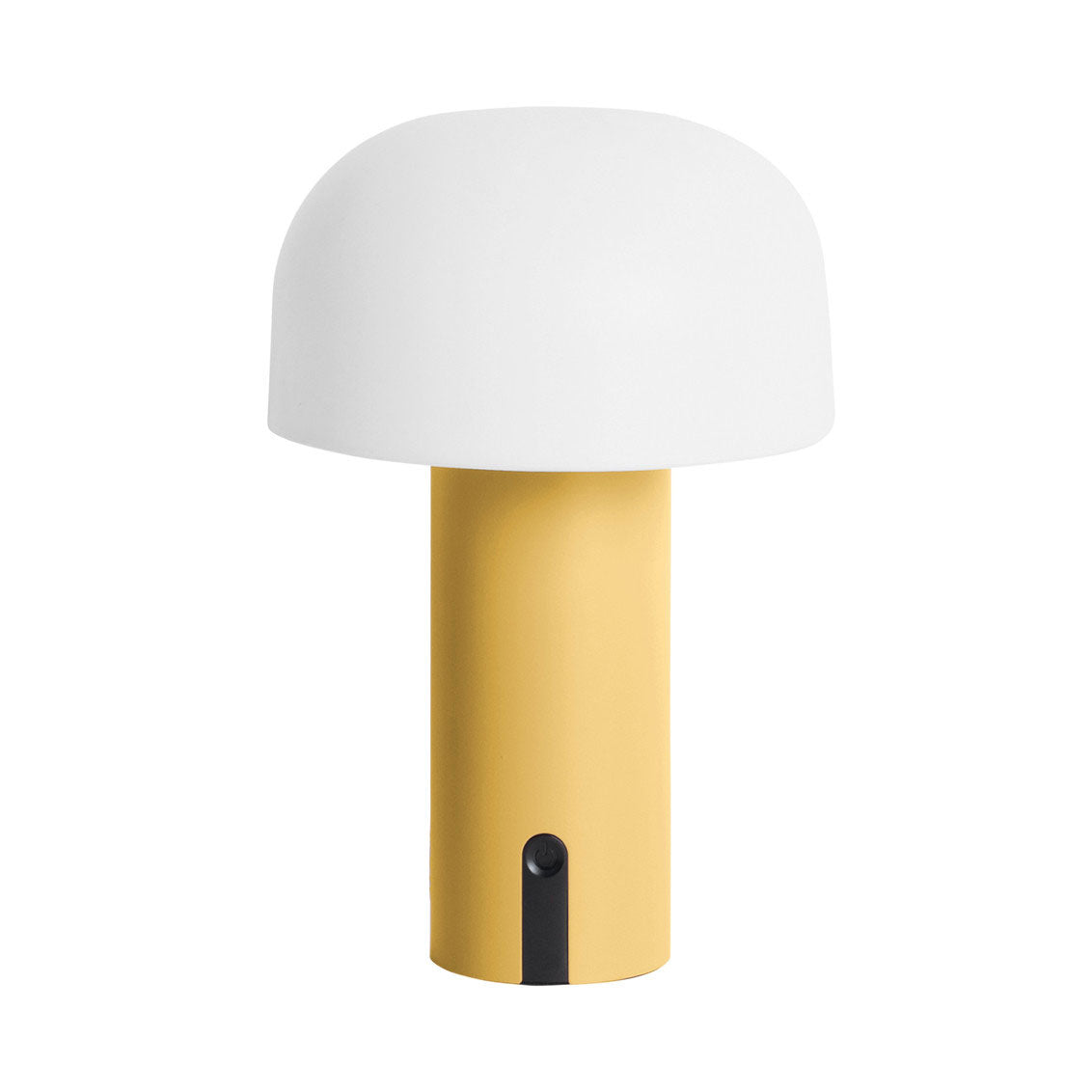 Lampada da Tavolo Luca Giallo Ocra &ndash; Design Moderno e Funzionalit&agrave; Senza Fili - LM2189YE