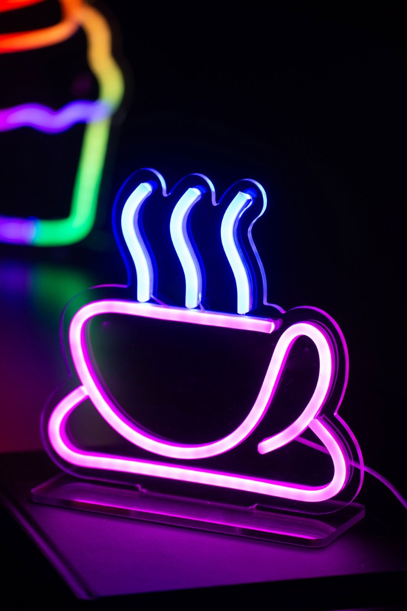 Lampada Neon LED Light Coffee Pink - LM2270PI
