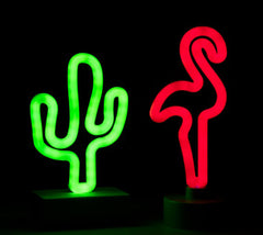 Lampada decorativa neon LED Cactus H20 - 91451-cactus