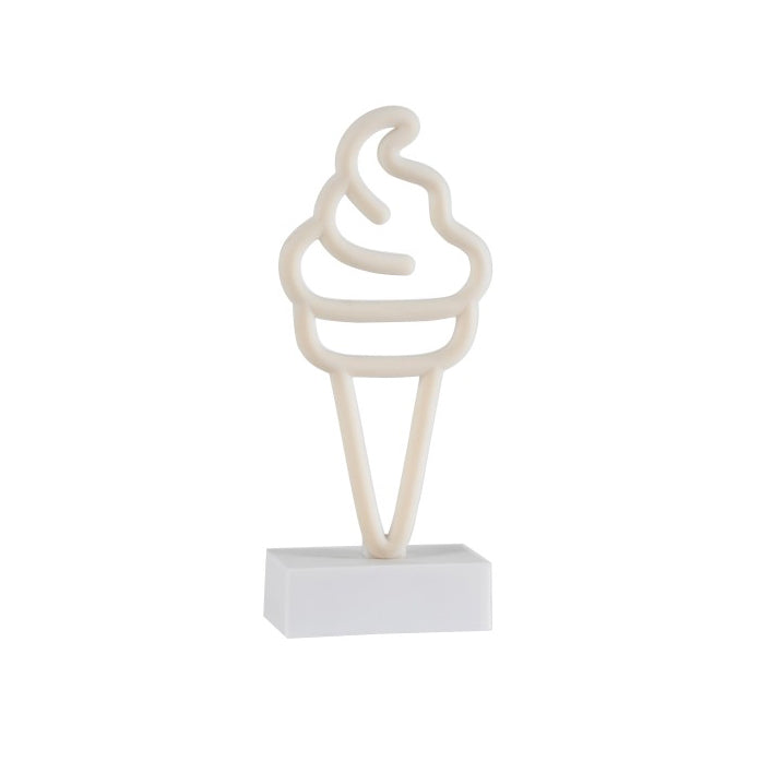 Lampada decorativa neon LED gelato H26,5 - 91453