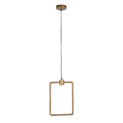 Lampadario rettangolo bronzo EDG Enzo De Gasperi design - 600873,45