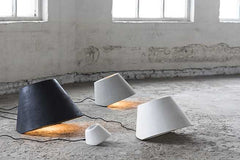 Lampada da appoggio EAUNOPHE in cemento  - CONFIG0175
