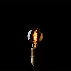 Led Sfera D9,5: Lampadine Edison vintage a filamento. Led luce calda - 712248